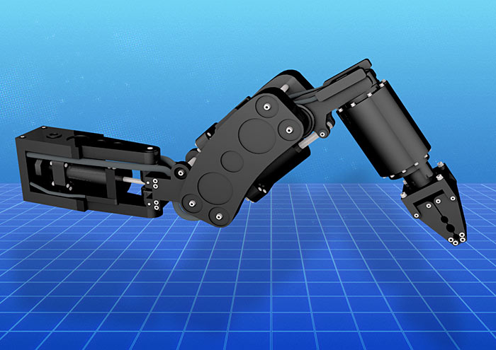 ROV Electric Micro Arm animation