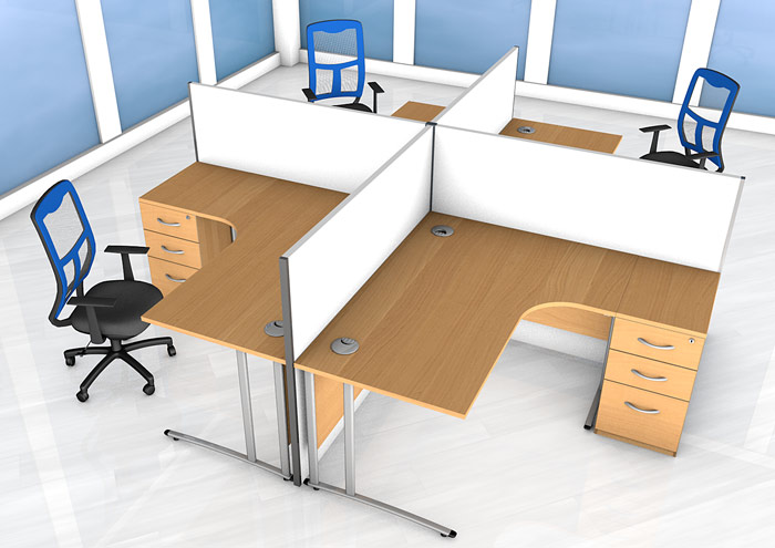 radial offce desks