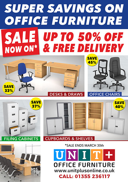 Office Furniture Advert and Flyer