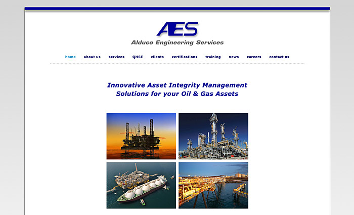 Alduco Engineering Services website