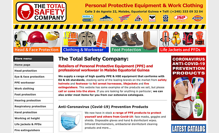 The Total Safety Company website